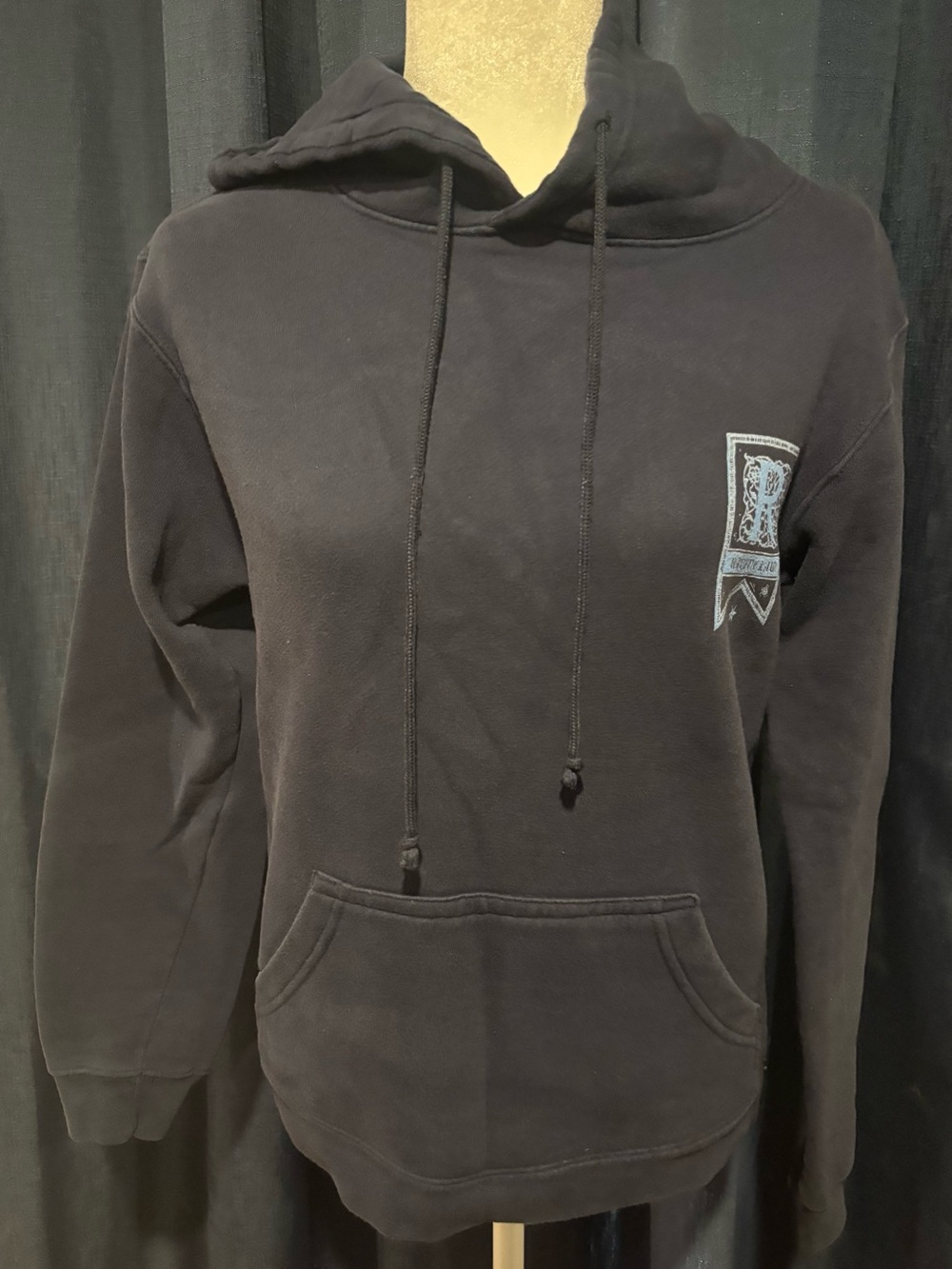 Warner Bros. Harry Potter Navy Blue Hoodie with White Logo